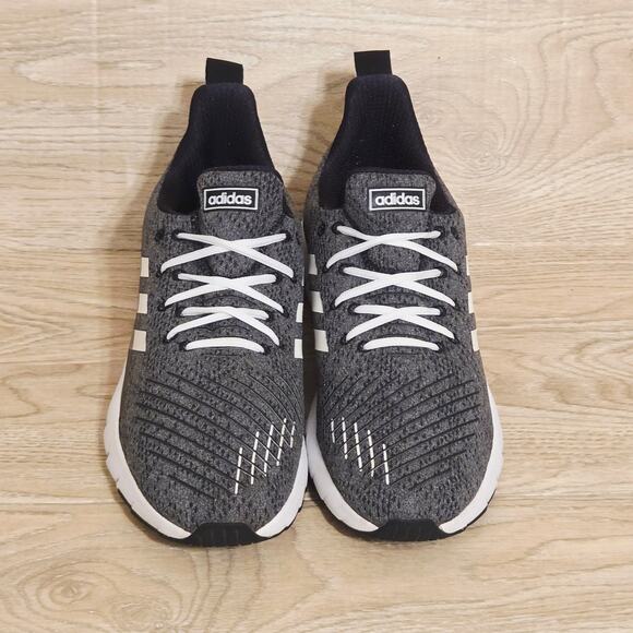 Adidas Men's Running Shoe Training Mesh Gray White Size 14 Sneakers 121830164 - Picture 2 of 8